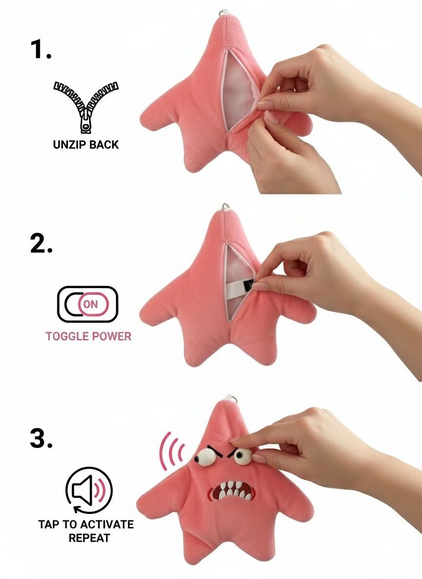 Angry Patrick Toy