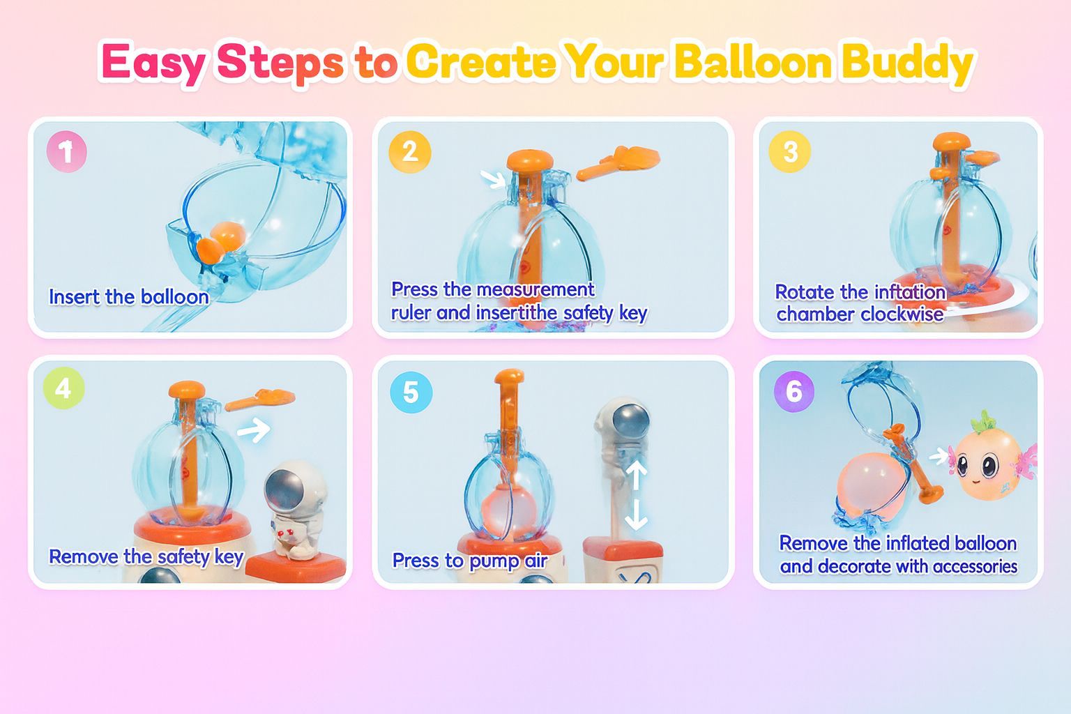 Little Astronauts - Balloon Kit