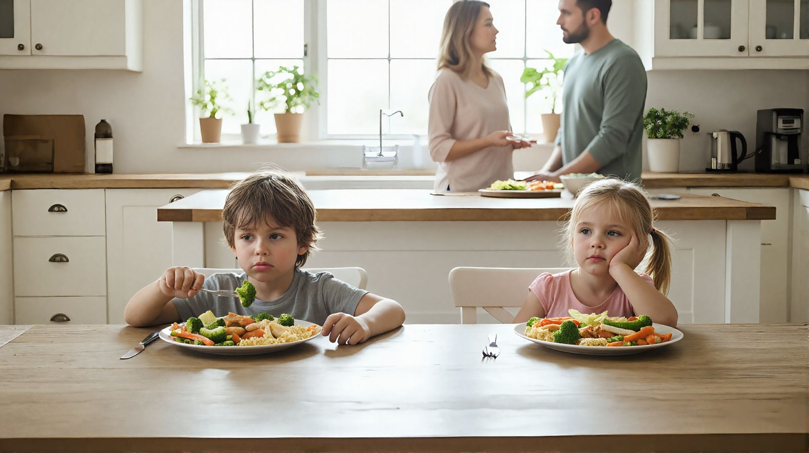 Messy meals, frustration, and food refusal