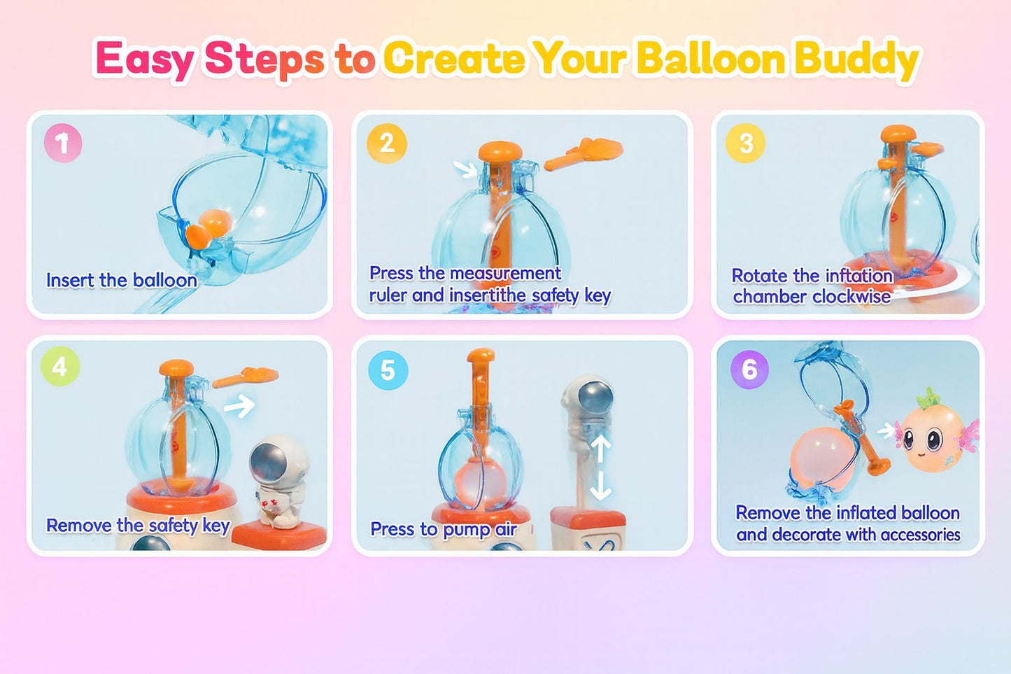 Little Astronauts - Balloon Kit