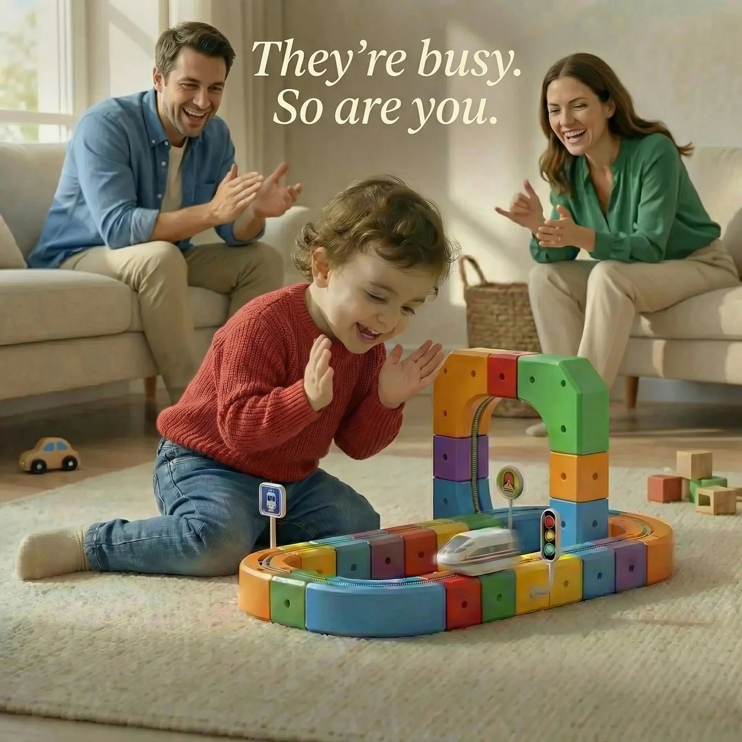 The Gravity-Defying Train