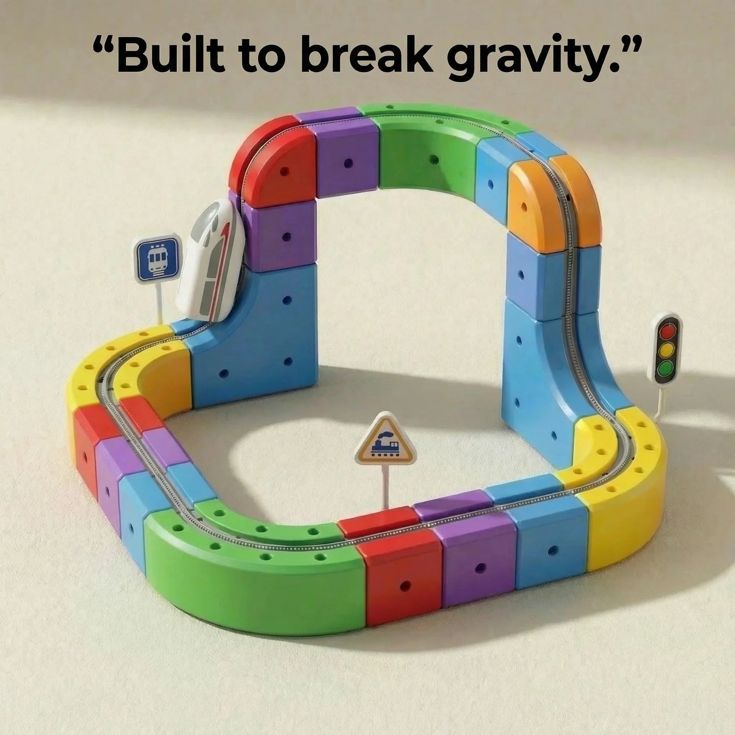 The Gravity-Defying Train